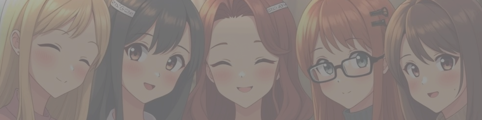 Anime characters group