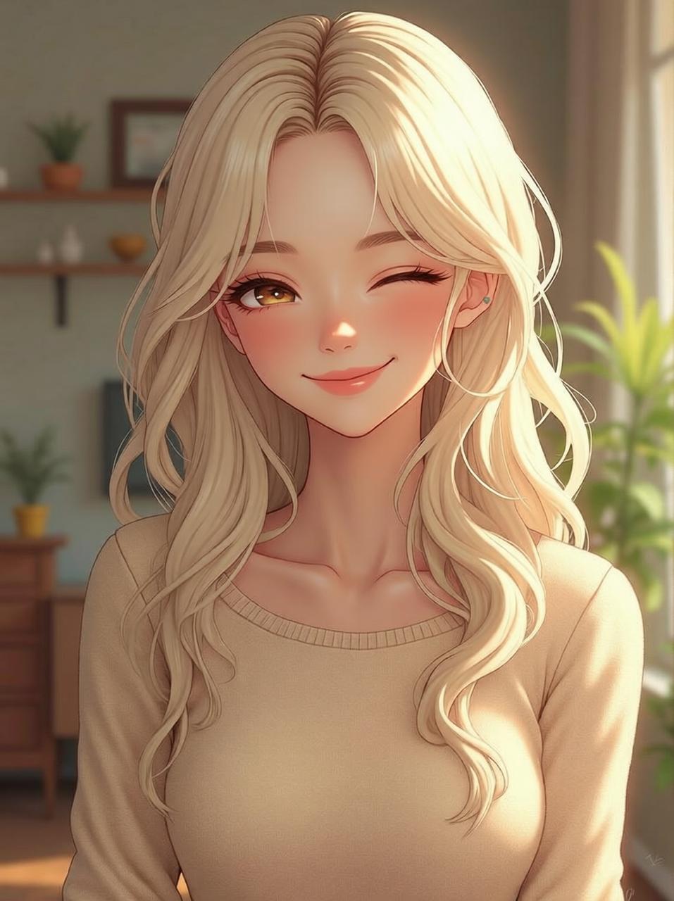 Волнистые волосы — реальное фото